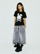 BUNNY TEE BLACK