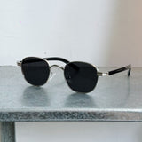 Silver Frame Glasses