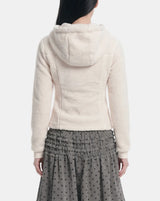 Cozy Boucle Hood Zip-Up