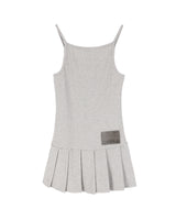 PLEATS MINI ONE-PIECE (GREY)