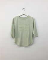 ソリッドラグラン3/4スリーブTシャツ (4color)