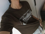 [A-T0100] サウスサイドクロップ半袖Tシャツ (3色)