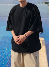 POS OVER FIT HALF TEE
