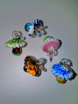 Trippy mushroom necklace.06 (5color)