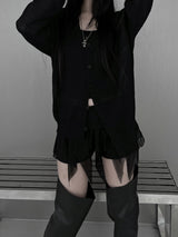 [unisex] シースルーサマーオーバーフィットカーディガン