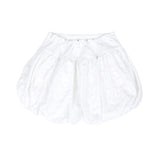 Flower-filled balloon skirt (WHITE)