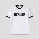 [S/S] デニムパッチリングハーフTシャツ(2color)