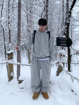 Furano brushed wide jogger pants