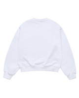 25FW WOMAN パレットレタリングクロップスウェット ホワイト