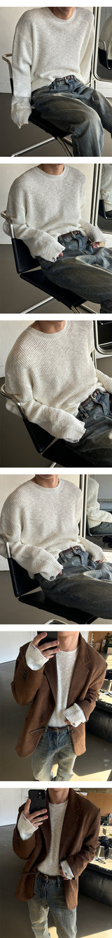 [S/S] Damage overfit knit(4color)