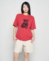 26SSバスケットボール シッティング AC ベア ショートスリーブ Tシャツ
