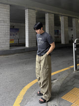 Army pigment dyeing short sleeve t-shirt