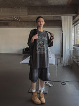 コーストピグメントボックス半袖Tシャツ