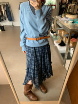 Horsebit leather belt(5color)