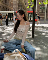[ORIGINAL] Poem See-through T-shirt