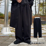 Adieu tutuck slacks (Black)