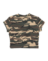 Always late Crop T-shirt (CAMO)