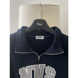Huke x Nus.ハーフジップアップ