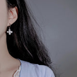 Luna Blossom Huggies Piercing - Silver color
