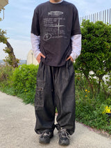 タイムズプリンティング半袖Tシャツ 2C