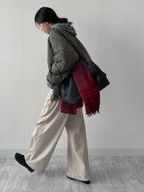 [FW/Brushed Lining] 421 Curved Bonded Wide Pants
