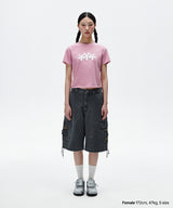 カットオフクロススターTシャツ