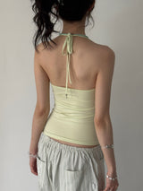 Breeze CottonModal Halter-Neck Top (4colors, 2sizes)
