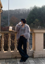 WOOL LOW SLACKS