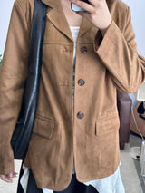SUEDE BASIC JACKET