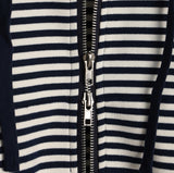Caven Stripe Hooded Zip-Up