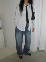Baggy denim pants