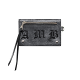 Cowhide Wax Wallet (Black)