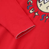 コンフューズドキャットTシャツ- レッド