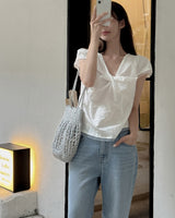Luche twist blouse