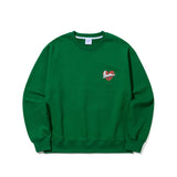 HEART RABBIT CREWNECK GREEN