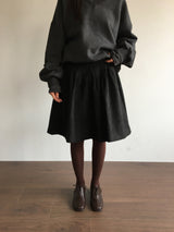 Tingle Suede Midi Skirt (2color)