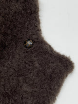 Purin Shearling Crop Mustang Jacket