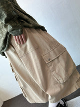 Nidi Multi Pocket Cotton Cargo Bermuda Shorts 3color