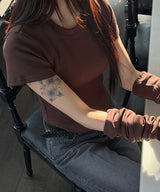 [F/W] Napping warmer half sleeves(3color)