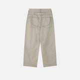 Cast Cotton Stitch Wide Pants