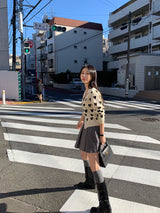 [MADE] Peto Pintuck Mini Skirt