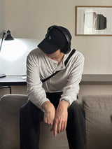 LMN St. Ribbed 3 Burton Henley neck long sleeve (4 colors)