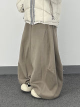 フリースカーブドシームパンツ