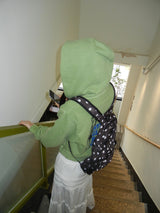 Nylon Drawstring Pocket Lightweight Backpack