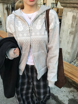 Sophie Nordic Graphic Fleece Hoodie (4c)