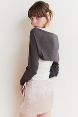 ジェイドミニスカート pink