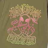 25SS グラデーションエイリアンショートスリーブTシャツ オリーブ