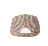 Ape Sun Embroidered Check Camp Cap