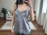 lace satin camisole