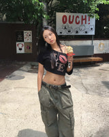 Pigment pocket cargo pants